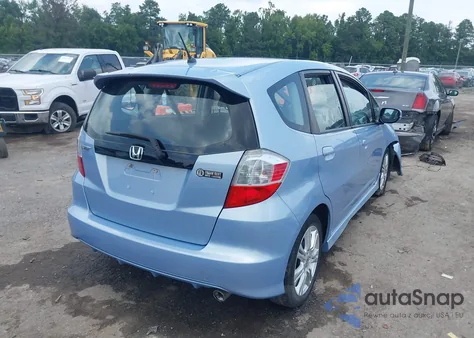2009 Honda Fit Sport из США, поврежденный, VIN JHMGE88449S031712